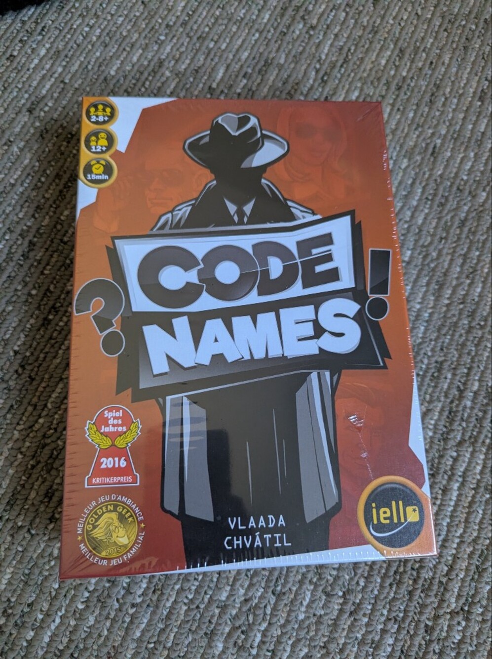 Code Names!  Party Board Game